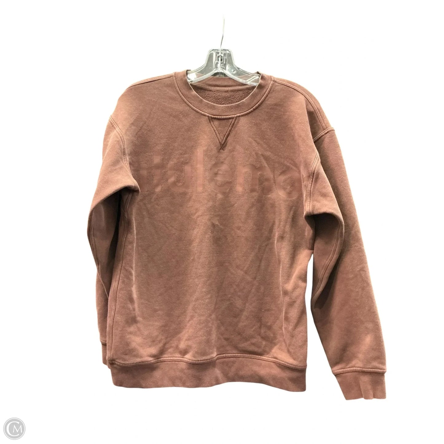 Athletic Sweatshirt Crewneck By Lululemon In Brown, Size: S