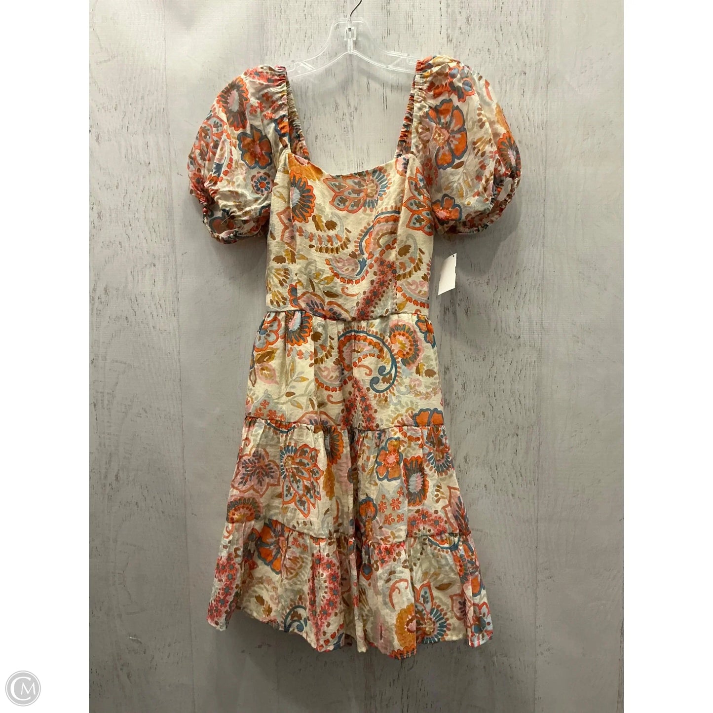 Dress Casual Short By 1.state In Paisley Print, Size: Xs