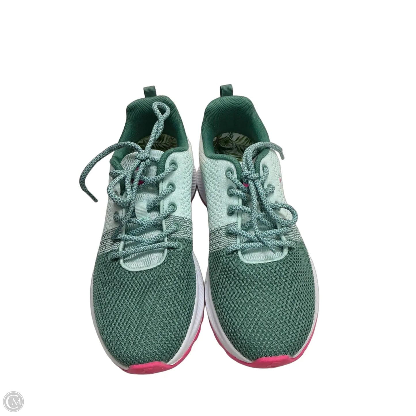 Shoes Athletic By Clothes Mentor In Green, Size: 8