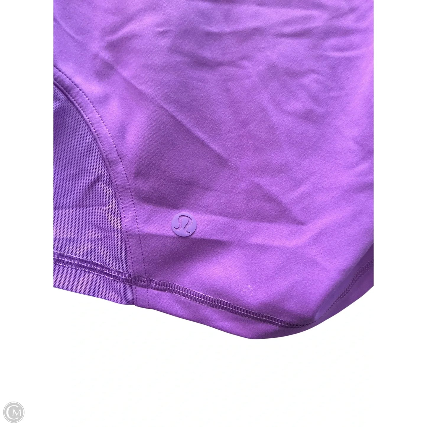 Athletic Shorts By Lululemon In Purple, Size: 12