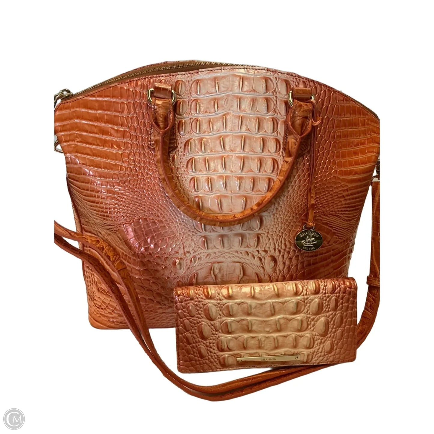 Crossbody Designer By Brahmin, Size: Large
