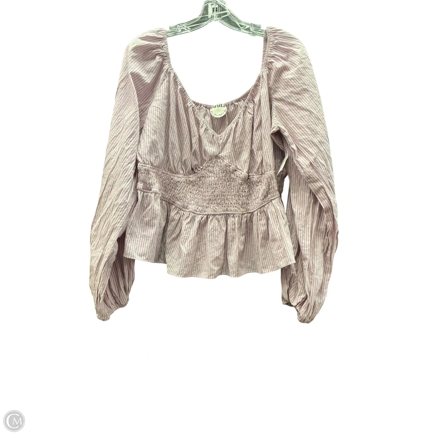 Top Long Sleeve By Arula In Purple, Size: 2x