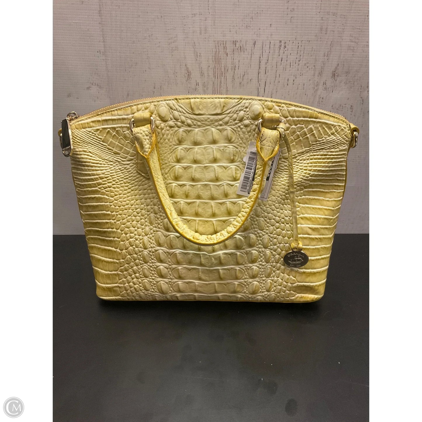 Handbag Designer By Brahmin, Size: Large