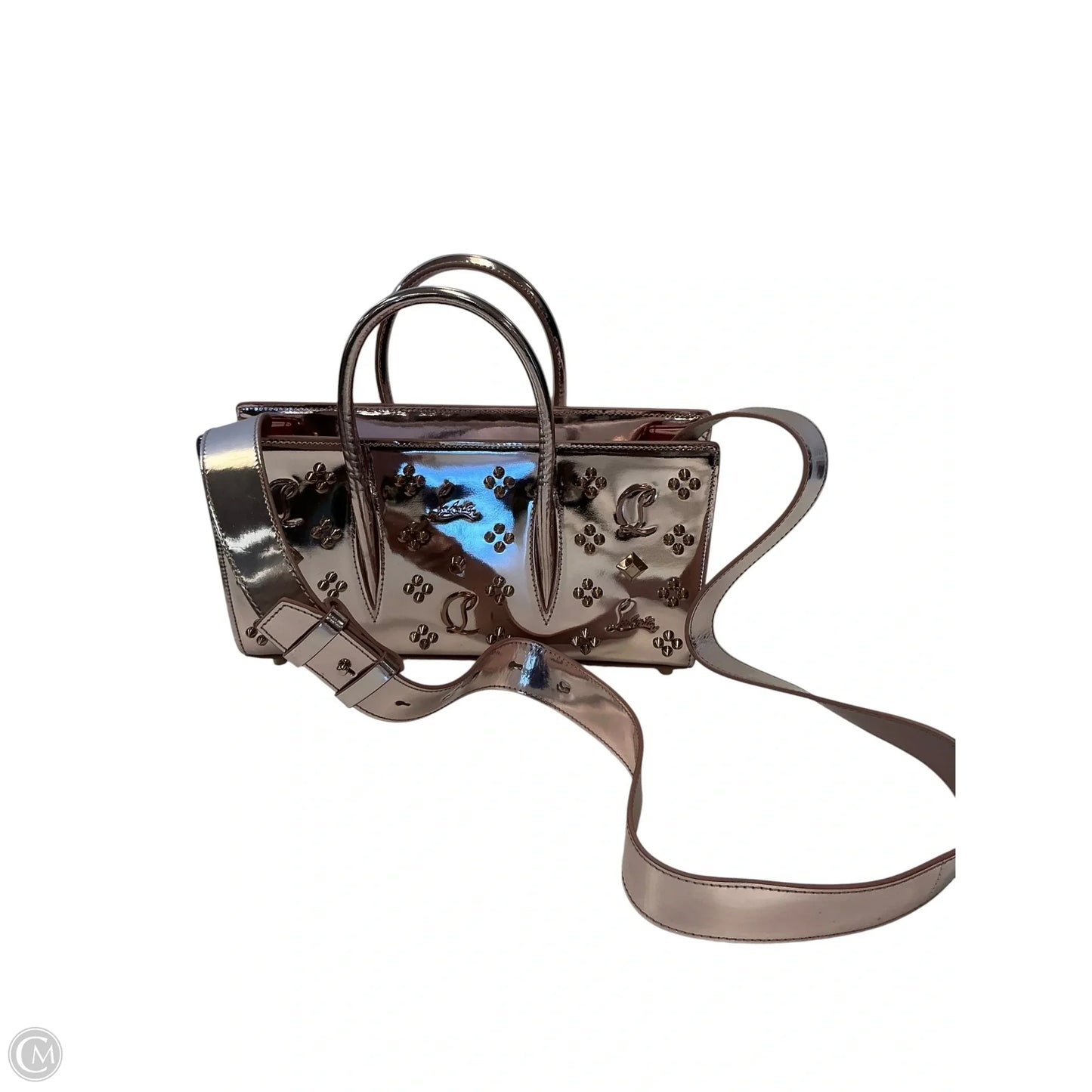 Crossbody Luxury Designer By Christian Louboutin, Size: Small