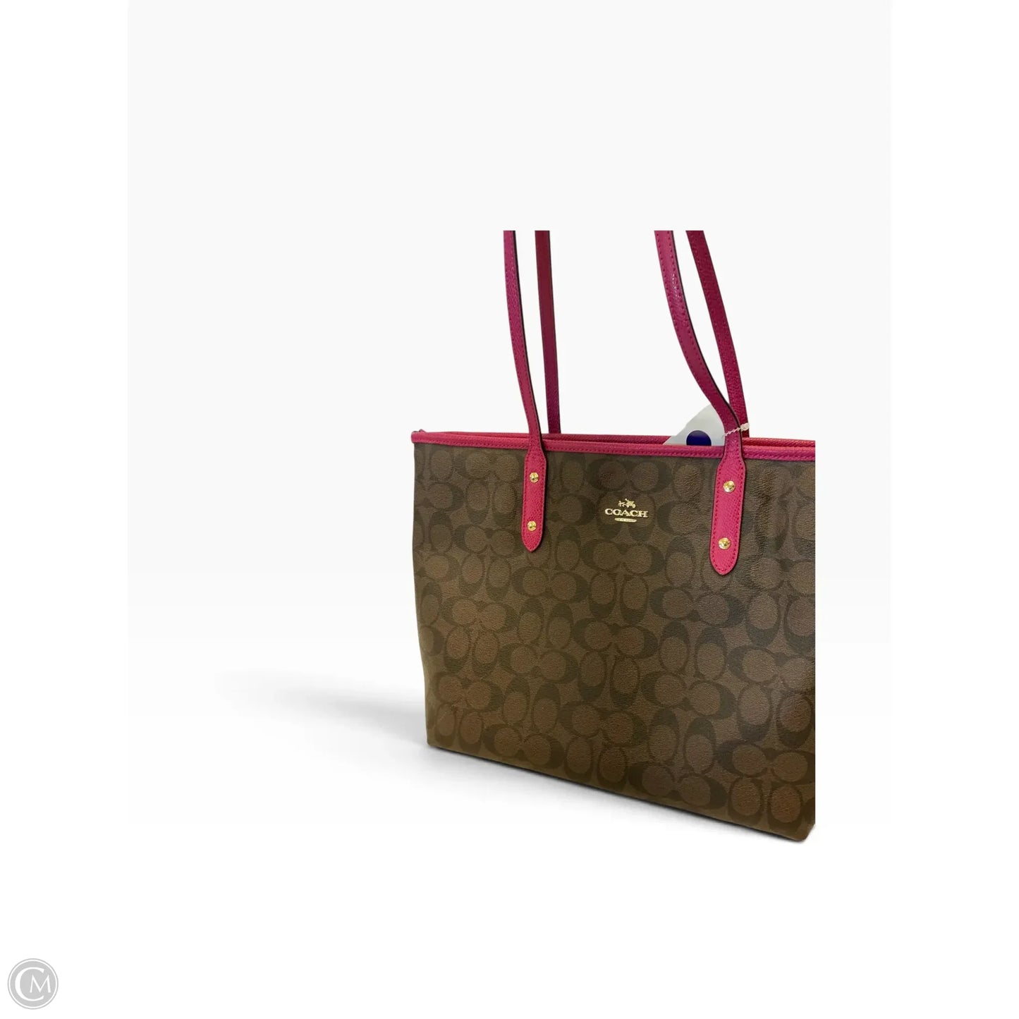 Handbag Designer By Coach, Size: Medium