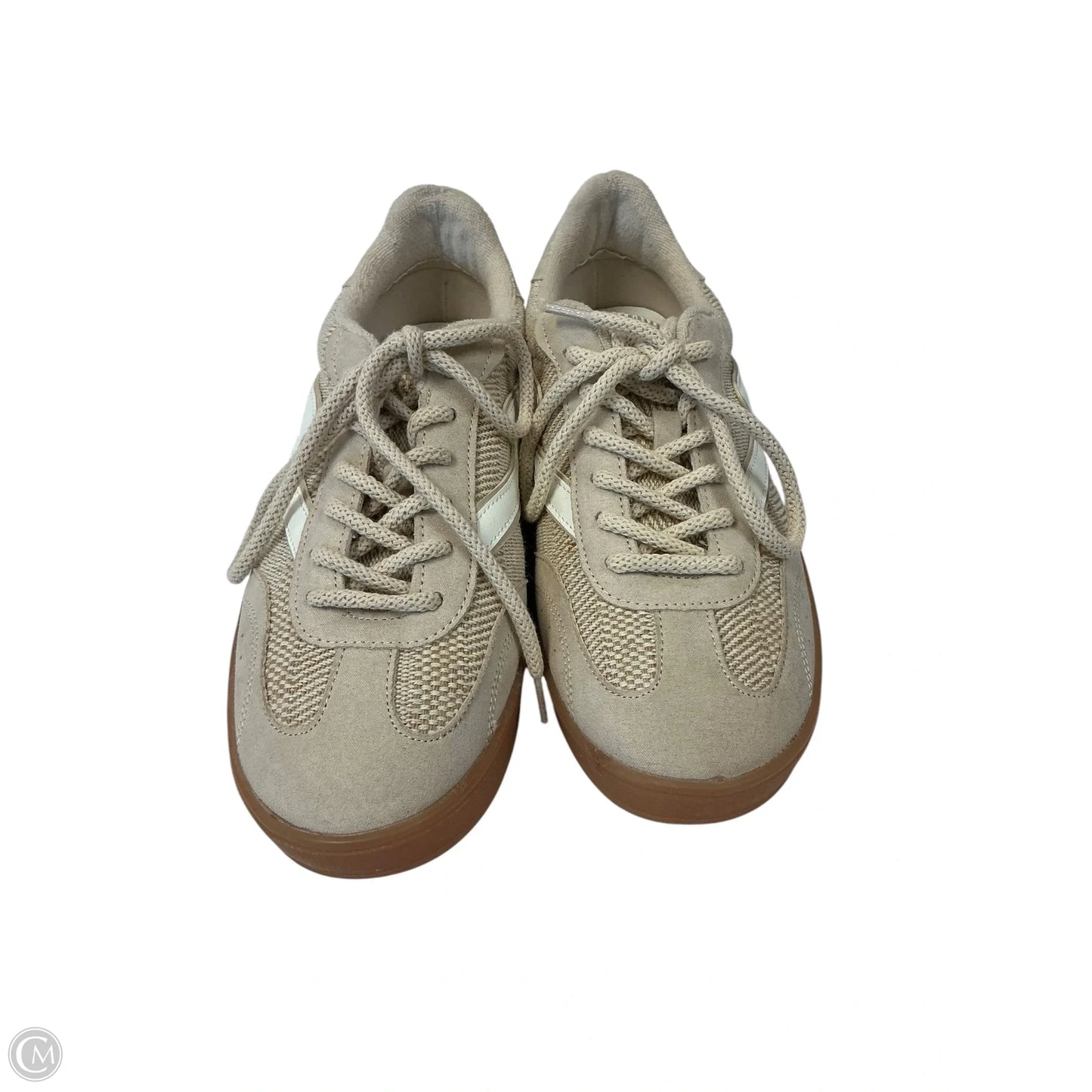Shoes Sneakers By Madden Girl In Beige, Size: 6.5