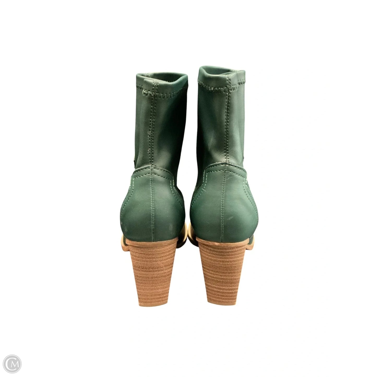 Boots Ankle Heels By Altard State In Green, Size: 8.5