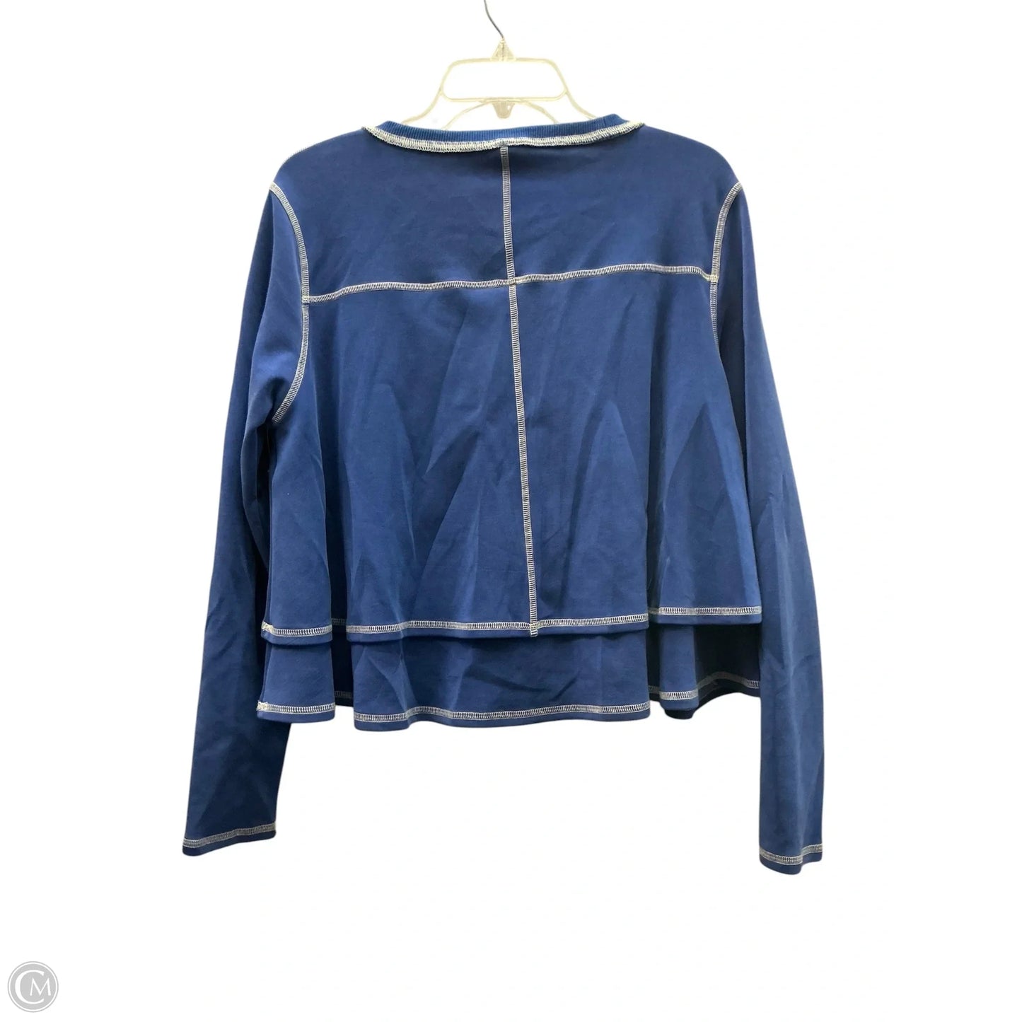 Top Long Sleeve By As Revival In Blue, Size: S