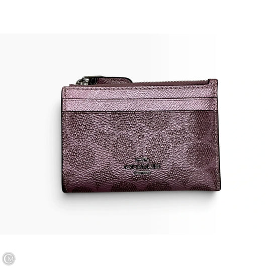 Wallet Designer By Coach, Size: Small