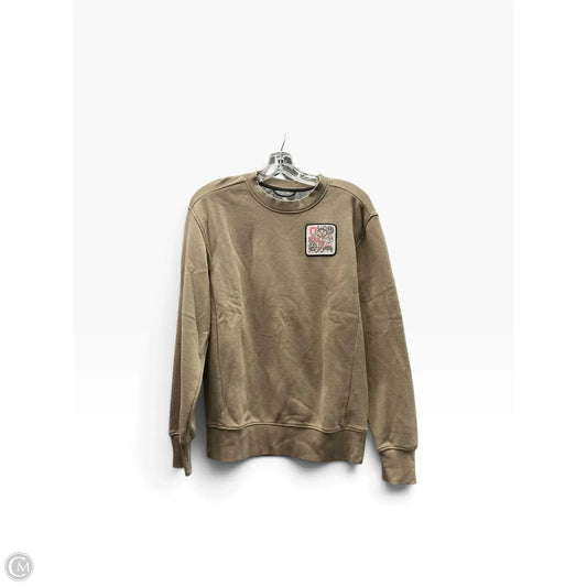 Sweatshirt Crewneck By Mta Sport In Brown, Size: S