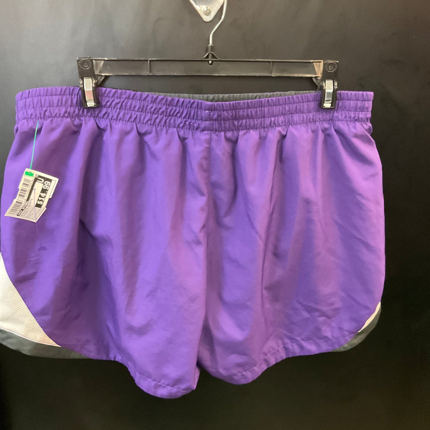 Athletic Shorts By Nike Apparel In Purple, Size: L