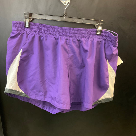 Athletic Shorts By Nike Apparel In Purple, Size: L