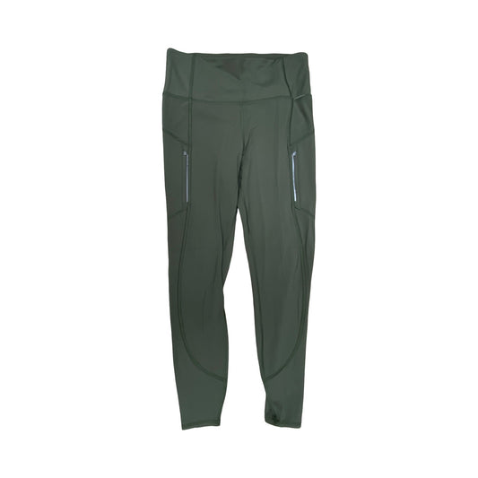 Athletic Leggings By Athleta In Green, Size:S
