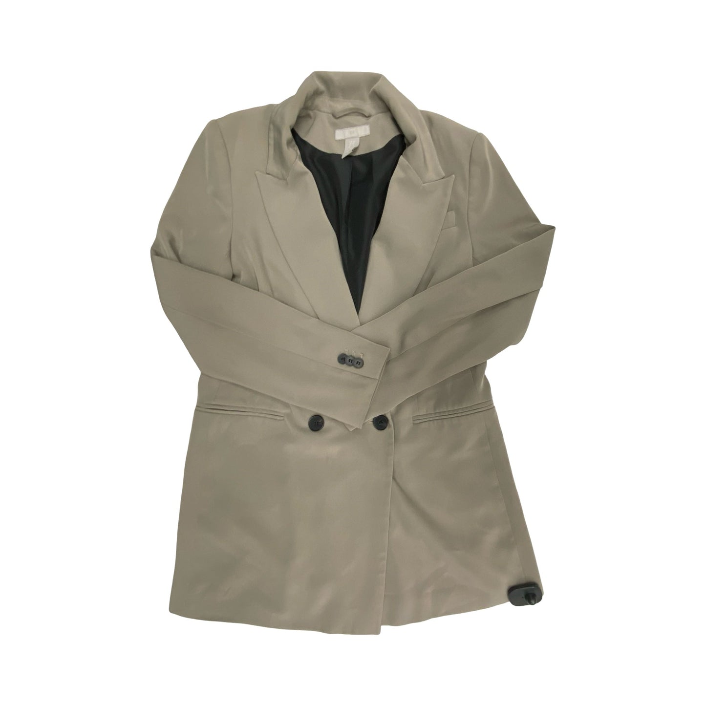 Blazer By H&M In Grey, Size:Xs