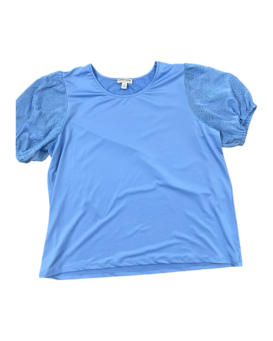 Top Ss By Clothes Mentor In Blue, Size:Xl