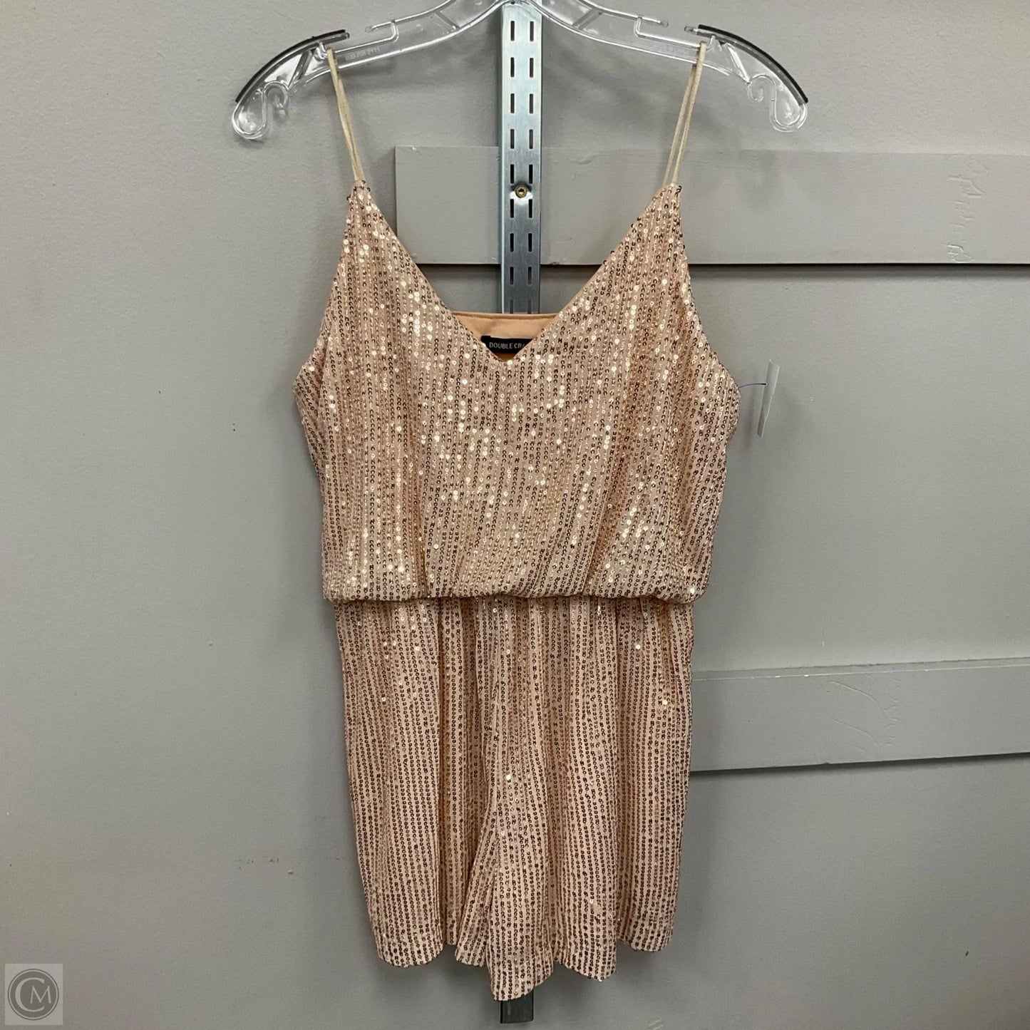 Romper By Double Crazy In Tan, Size: M