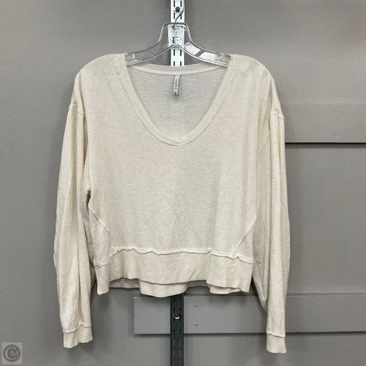 Top Long Sleeve By Clothes Mentor In White, Size: Xs