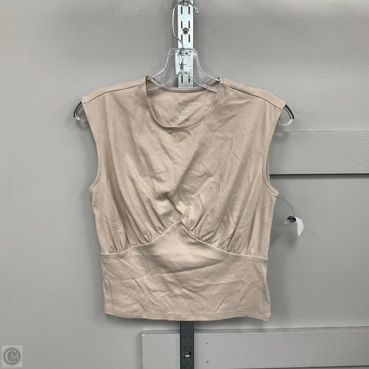 Top Sleeveless By A New Day In Tan, Size: S
