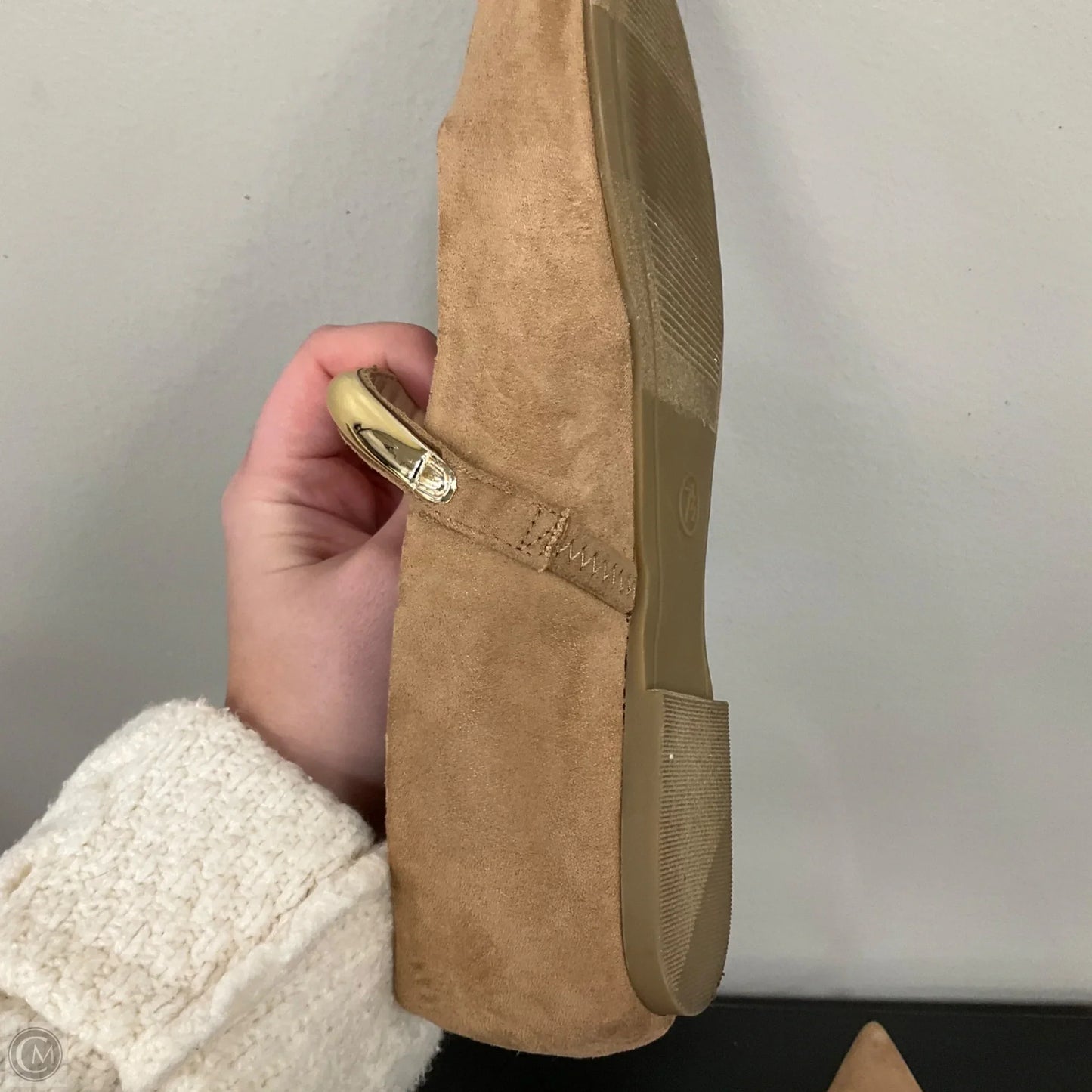 Shoes Flats By A New Day In Brown, Size: 7.5