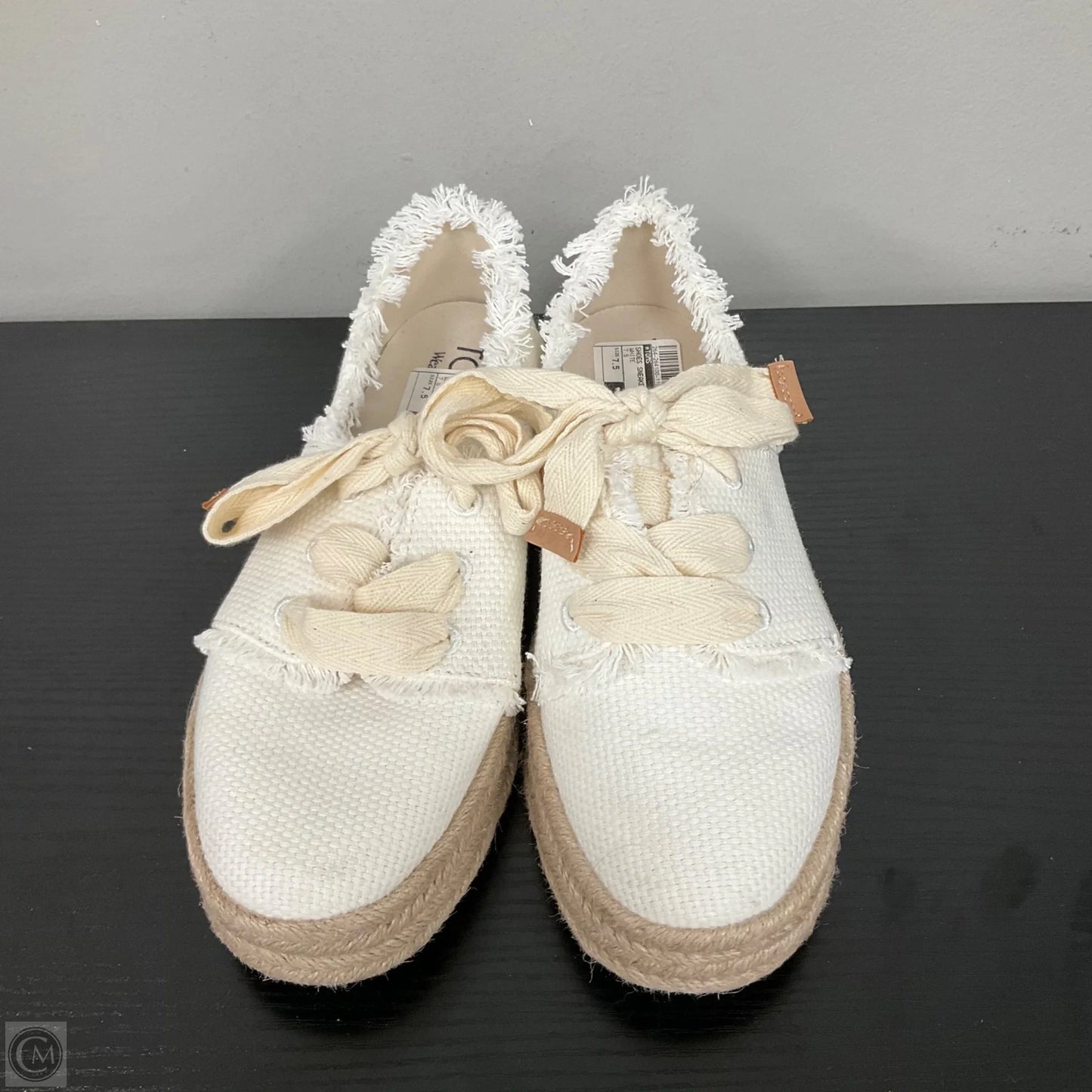 Shoes Sneakers By Toms In White, Size: 7.5