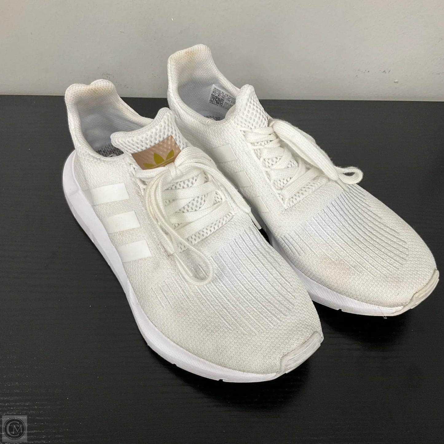 Shoes Athletic By Adidas In White, Size: 7.5