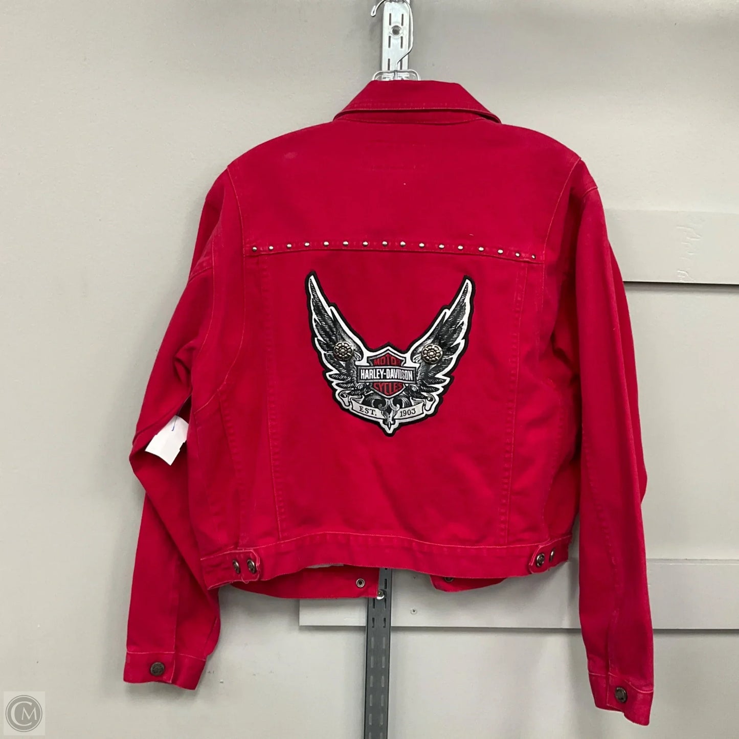 Jacket Other By Harley Davidson In Red, Size: L