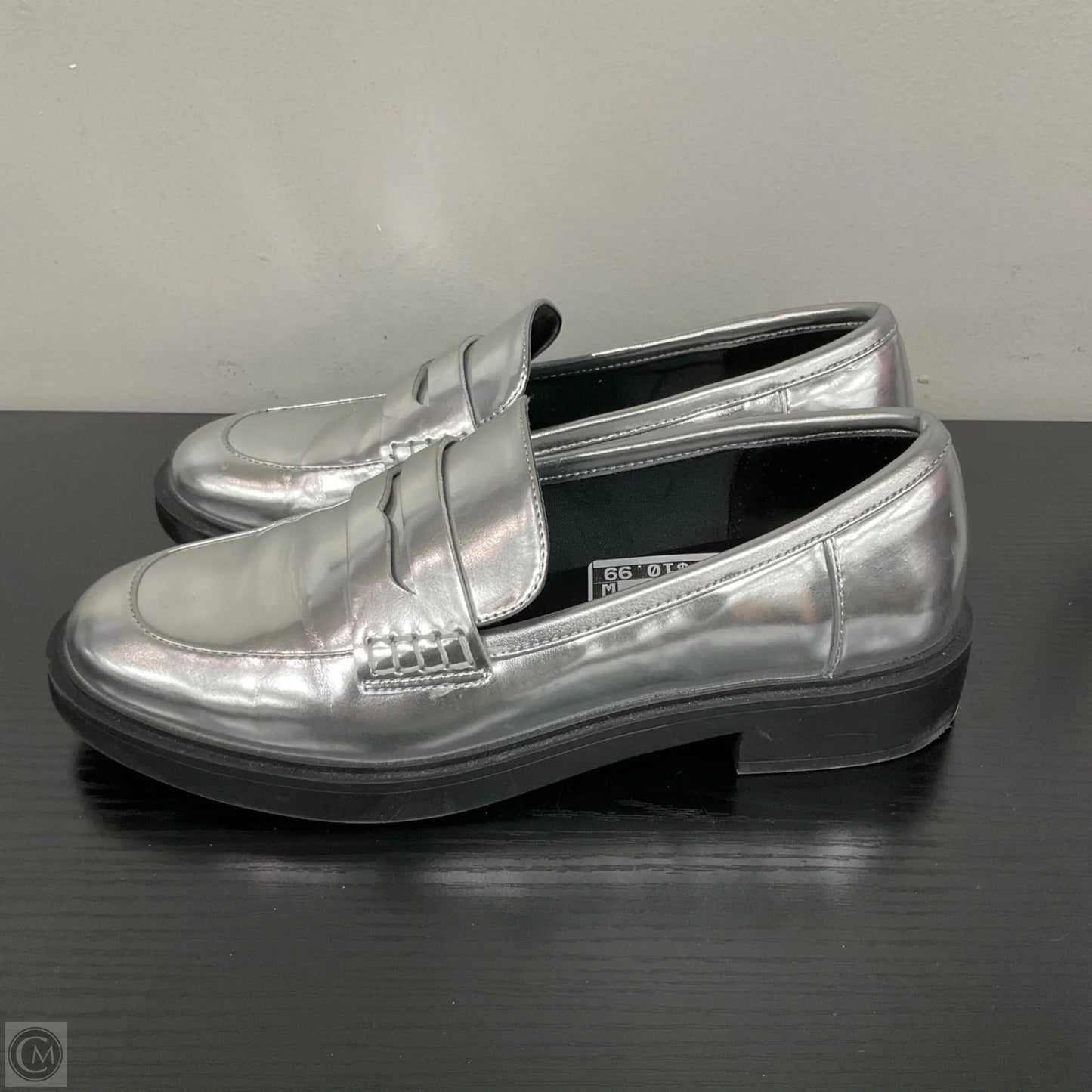 Shoes Flats By A New Day In Silver, Size: 8