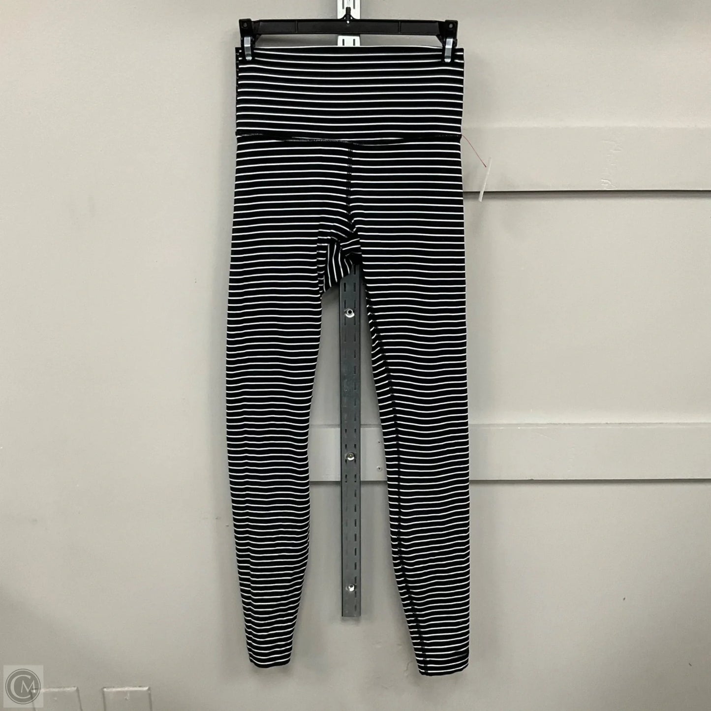 Athletic Leggings By Lululemon In Black & White, Size: 6