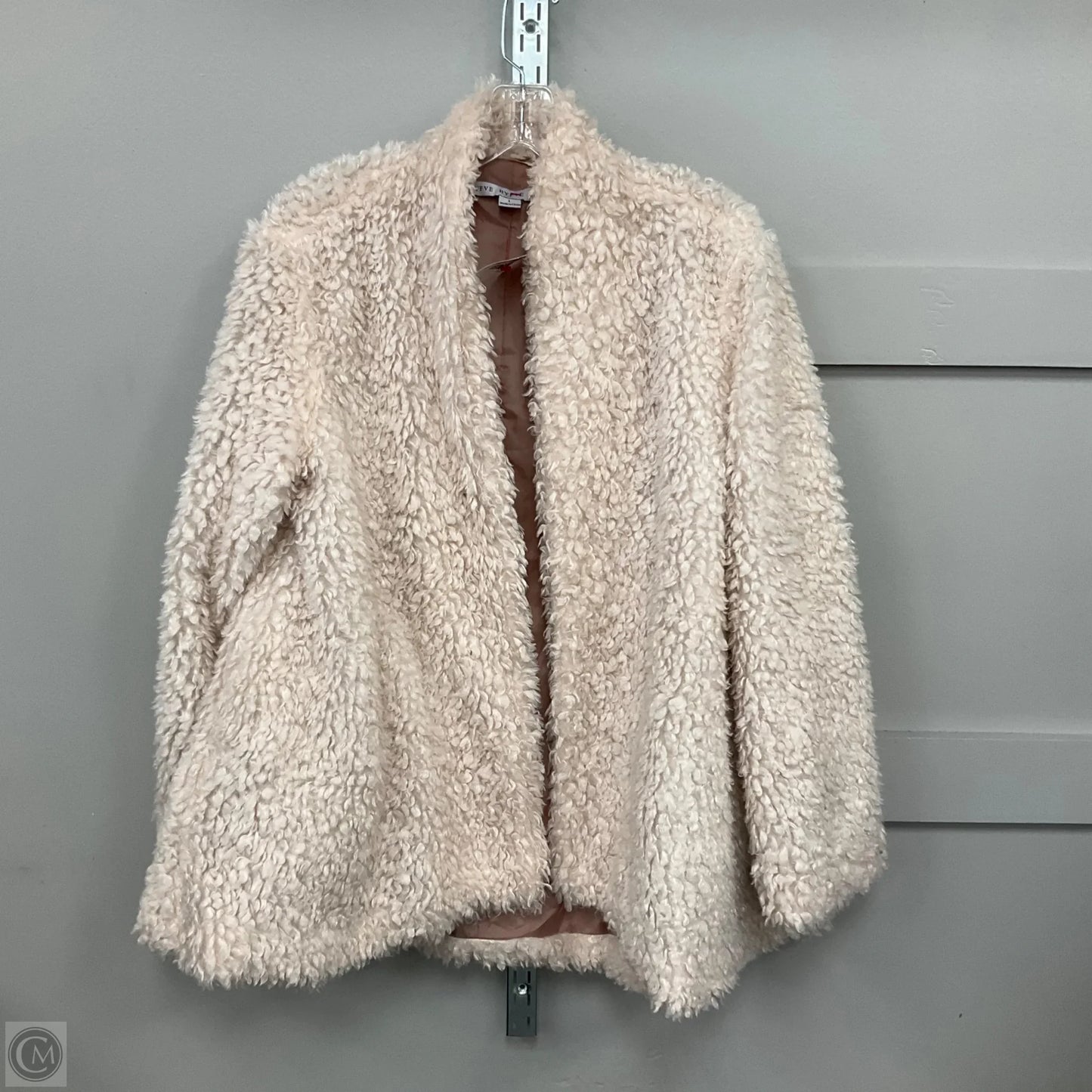 Jacket Faux Fur & Sherpa By Hyfve In White, Size: L