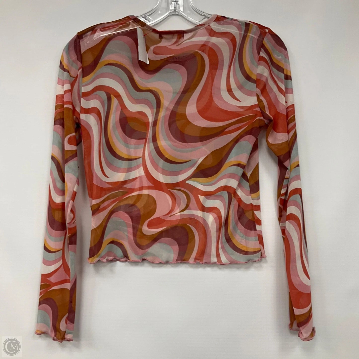 Top Long Sleeve By Altard State In Pink & Purple, Size: M