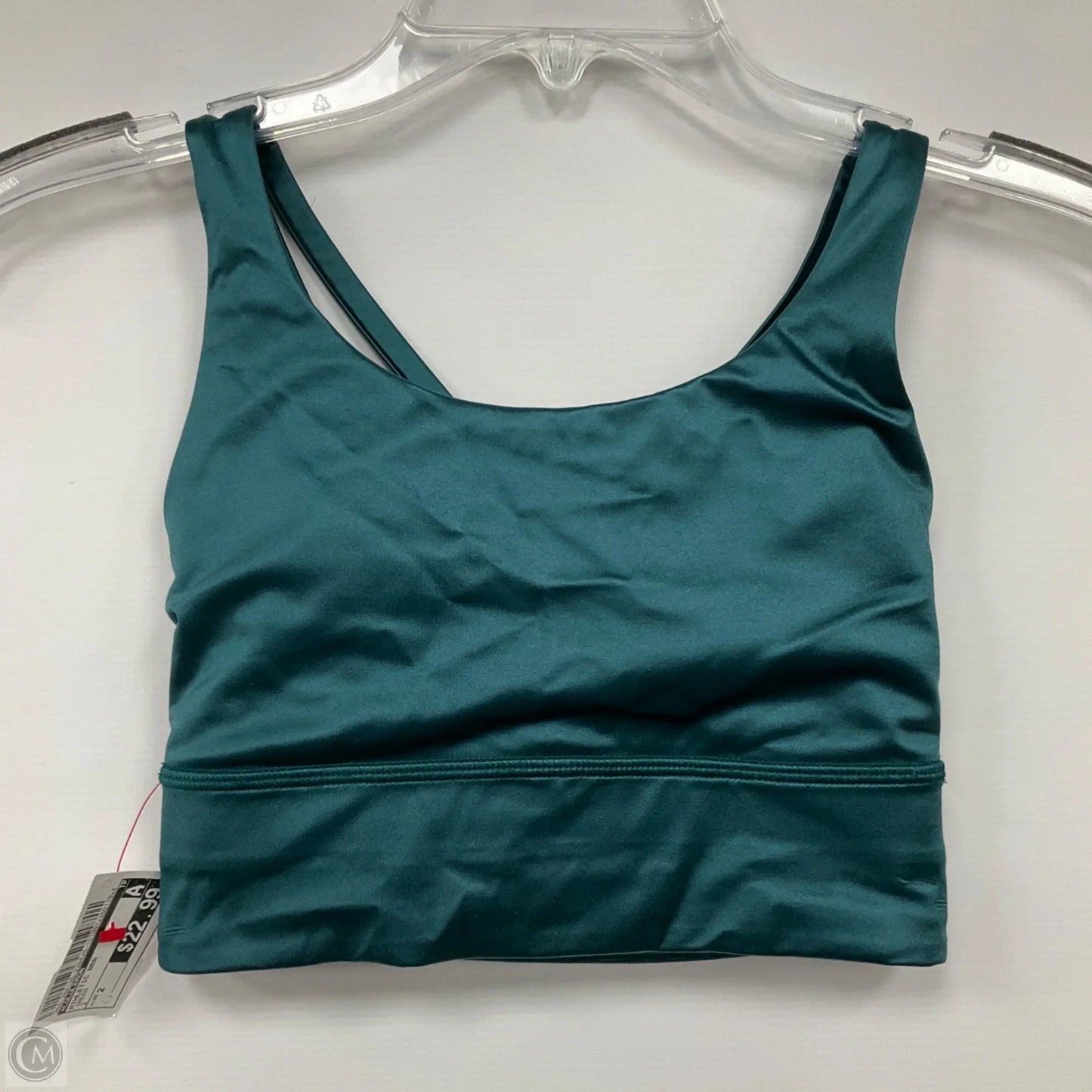 Athletic Bra By Lululemon In Green, Size: 2