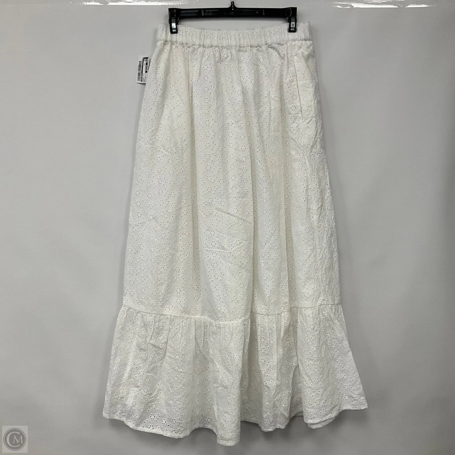Skirt Maxi By The Drop In White, Size: Xs