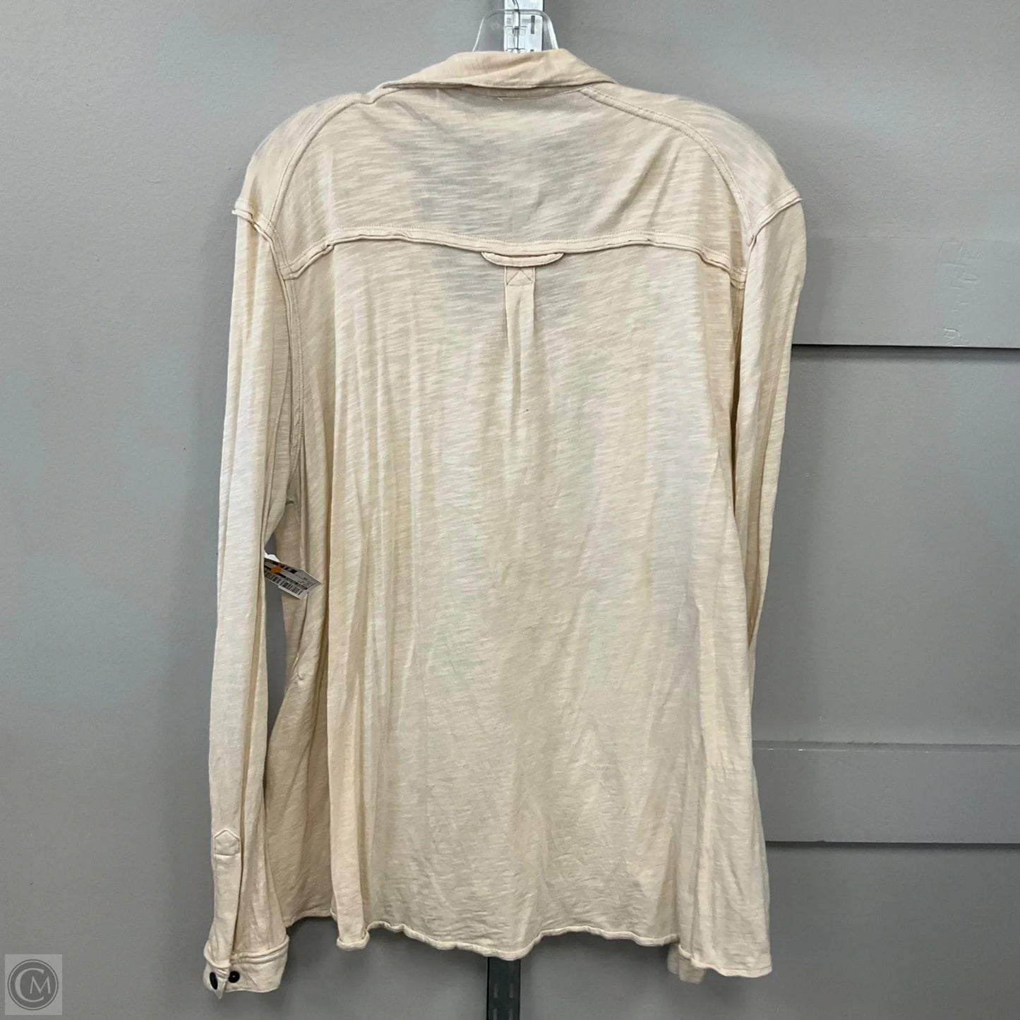 Top Long Sleeve By Free People In Beige, Size: Xs