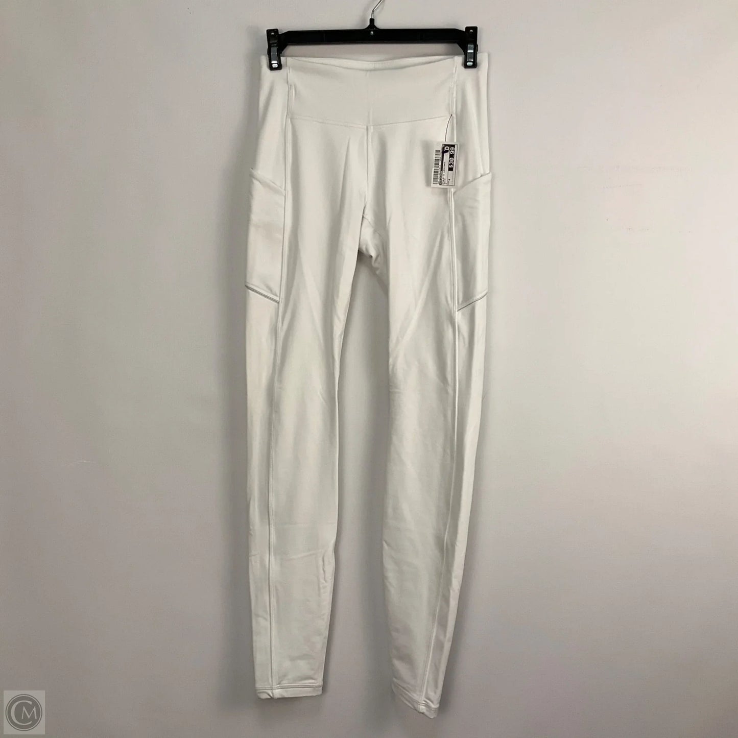 Athletic Leggings By Lululemon In White, Size: 4