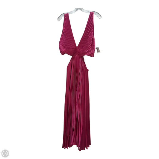 Dress Casual Maxi By Abercrombie And Fitch In Pink, Size: Xl