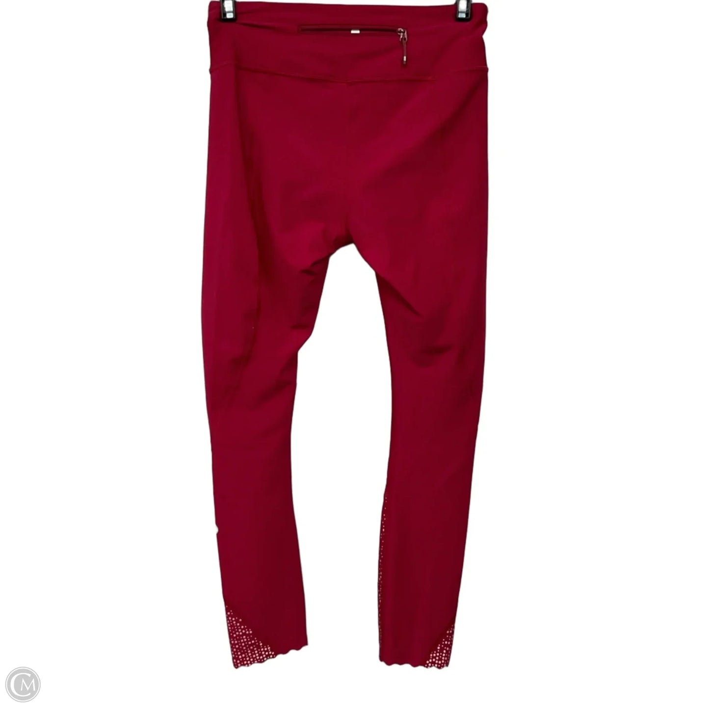 Athletic Leggings By Lululemon In Red, Size: 4