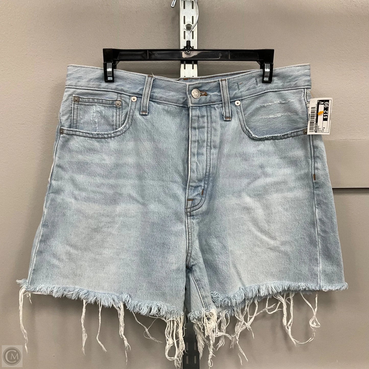 Shorts By Madewell In Blue Denim, Size: 8