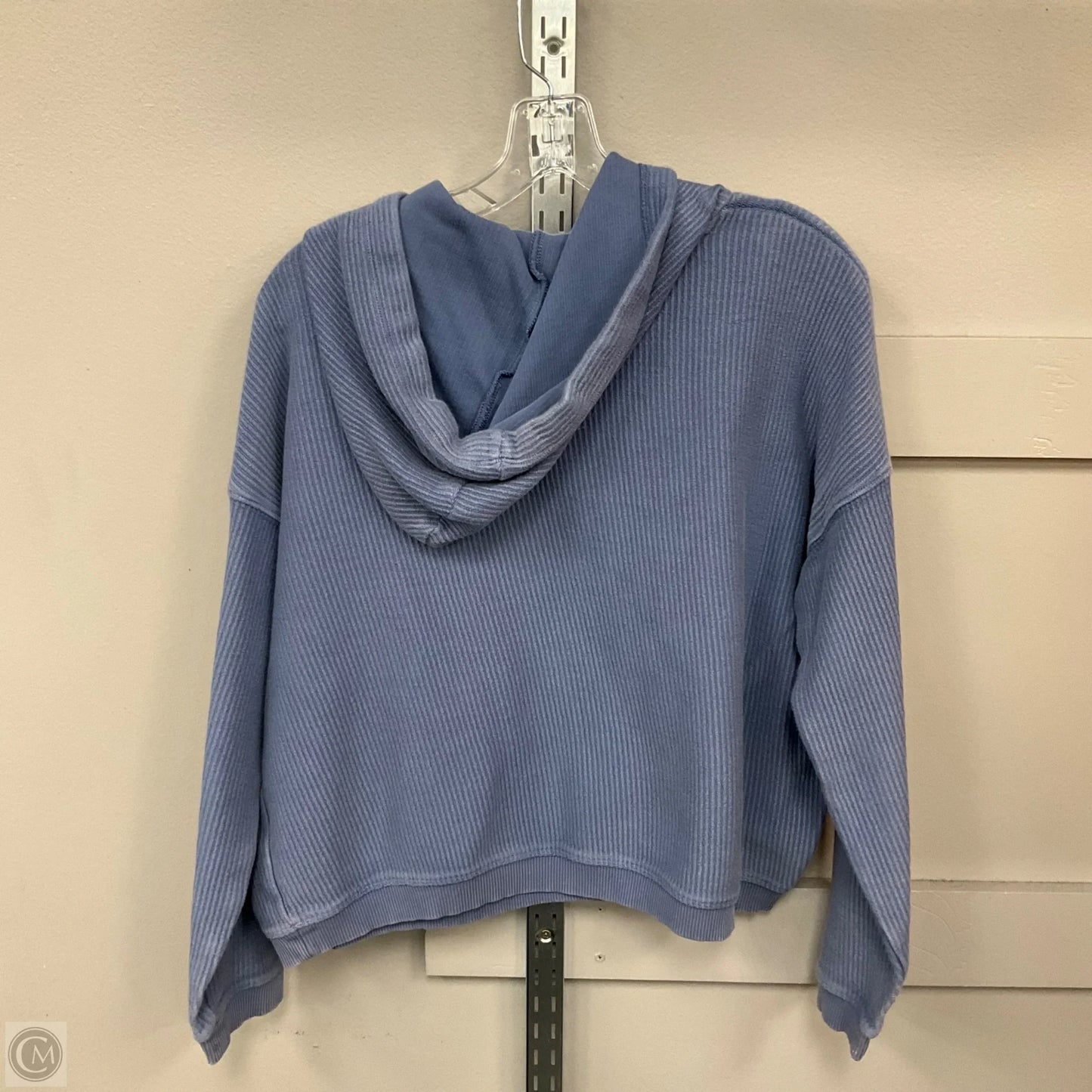 Sweatshirt Hoodie By Aerie In Blue, Size: M