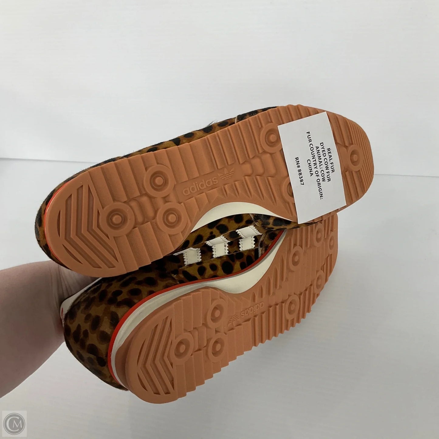 Shoes Sneakers By Adidas In Animal Print, Size: 9