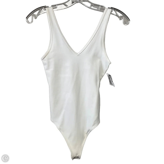 Bodysuit By Abercrombie And Fitch In White, Size: Xs