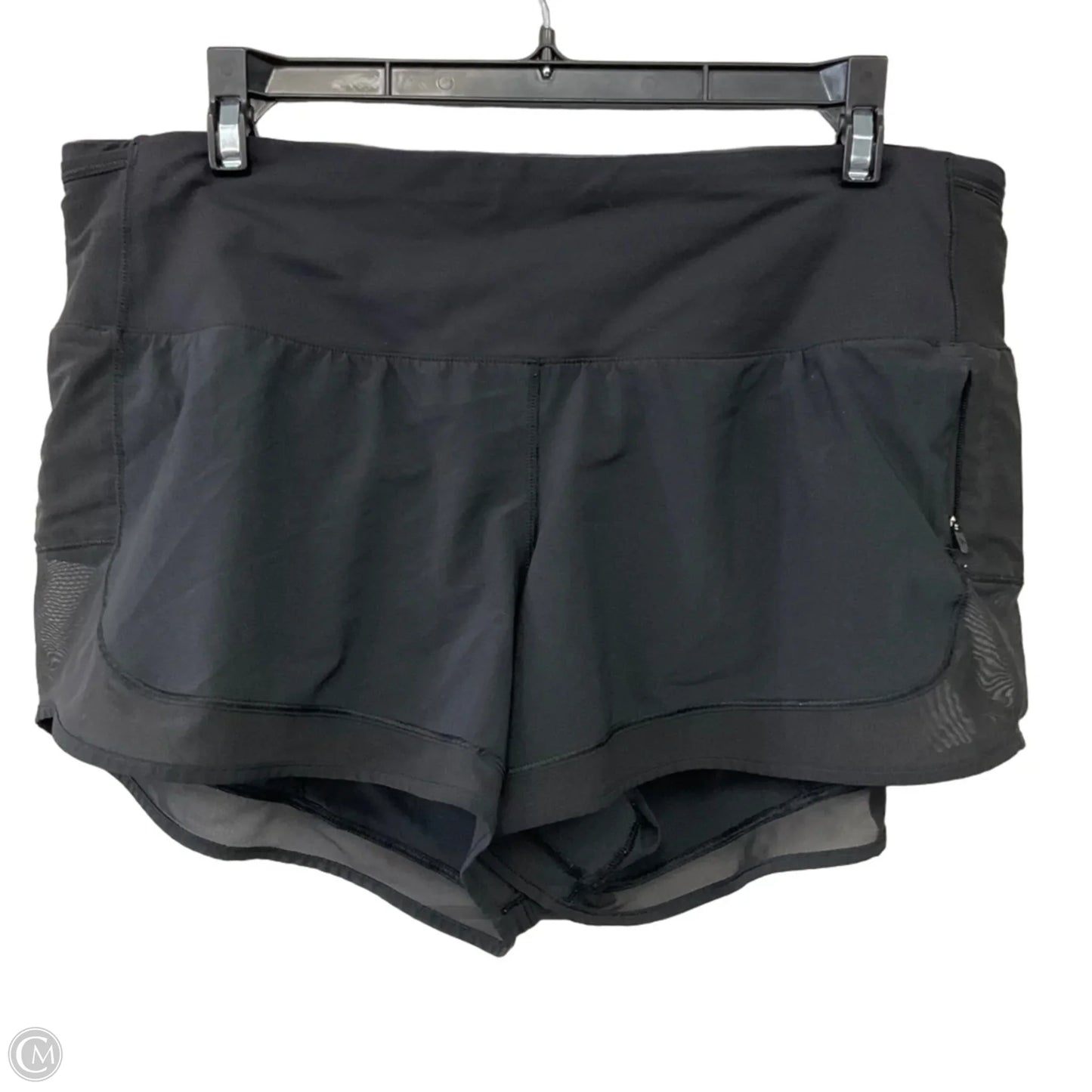 Athletic Shorts By Lululemon In Black, Size: 10
