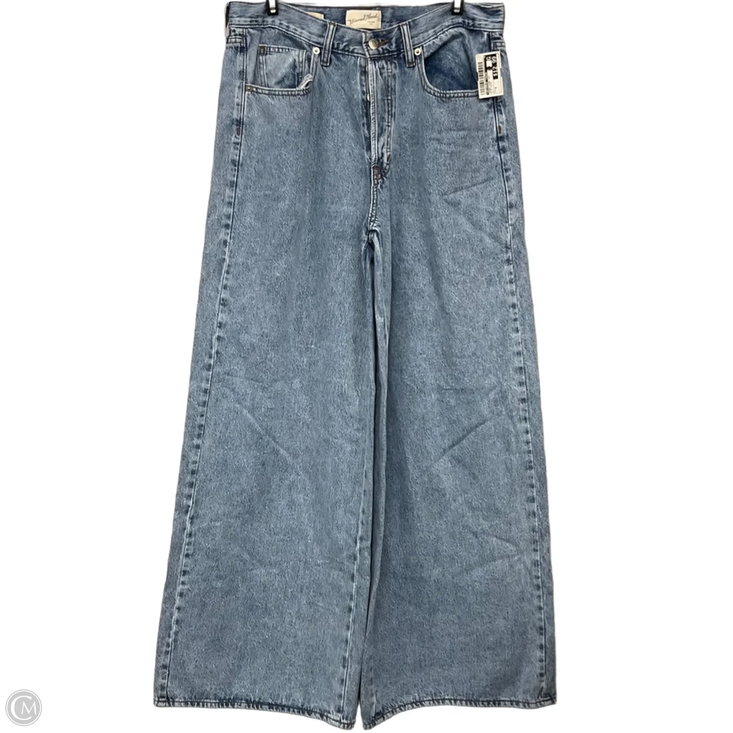 Jeans Wide Leg By Universal Thread In Blue Denim, Size: 8