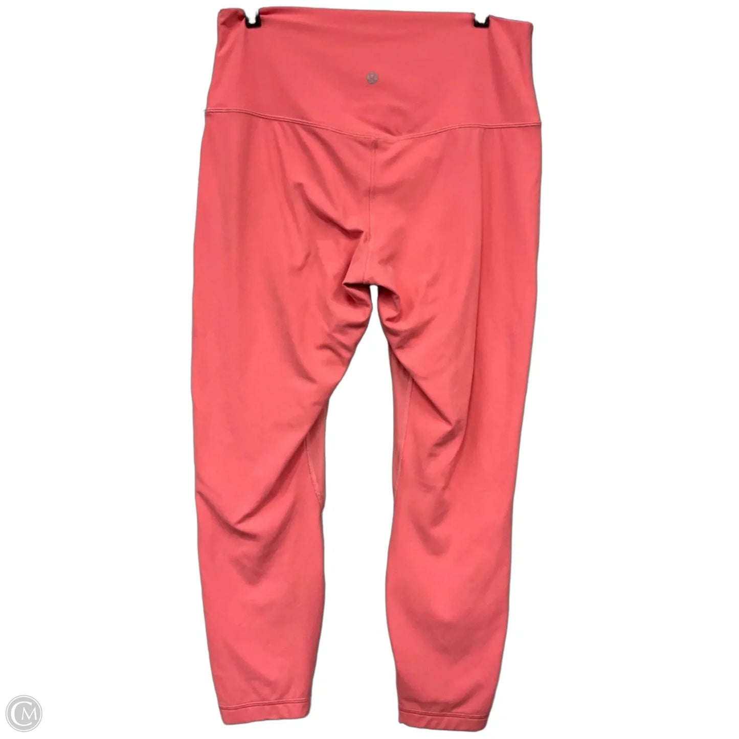 Athletic Leggings By Lululemon In Coral, Size: 12