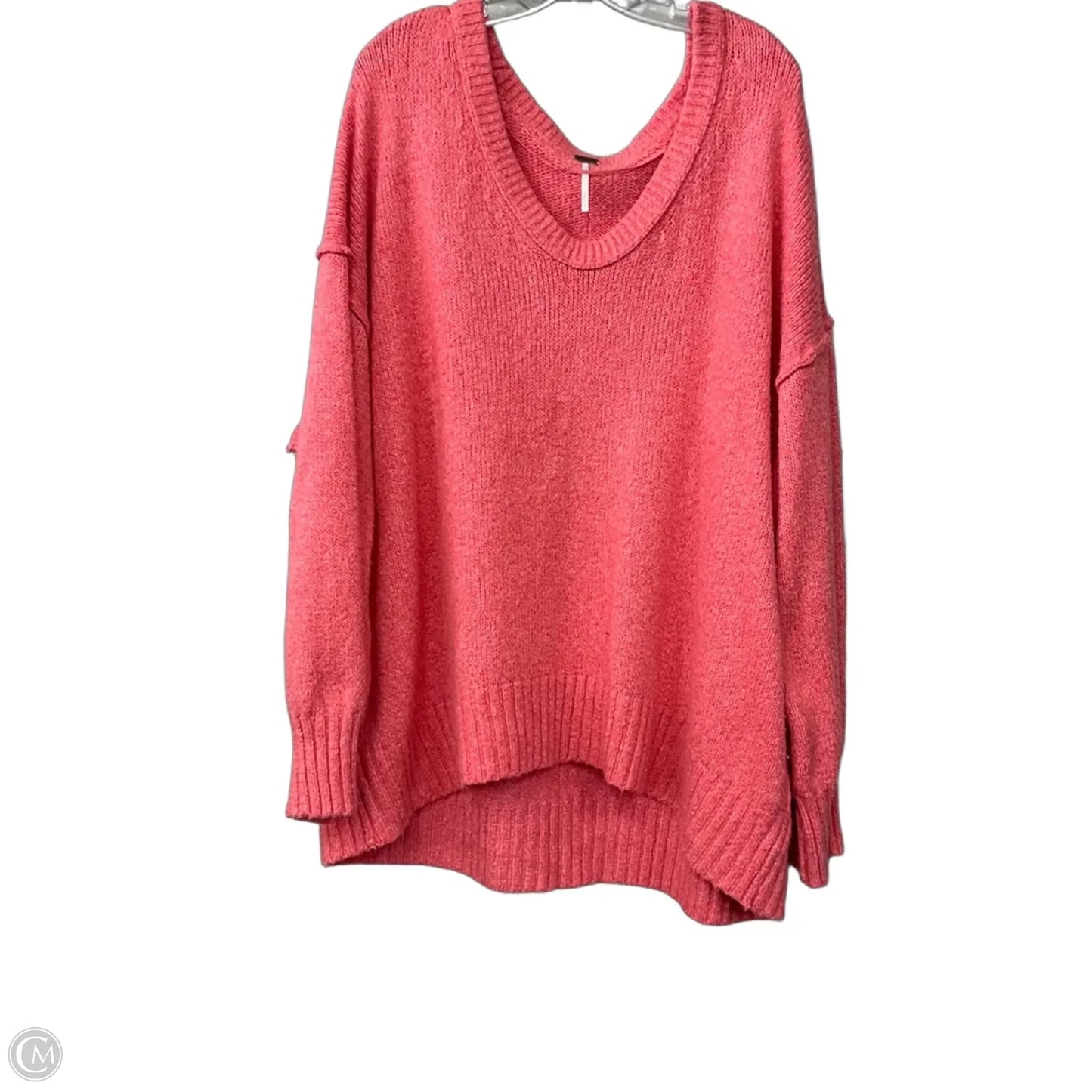 Sweater By Free People In Coral, Size: Xl