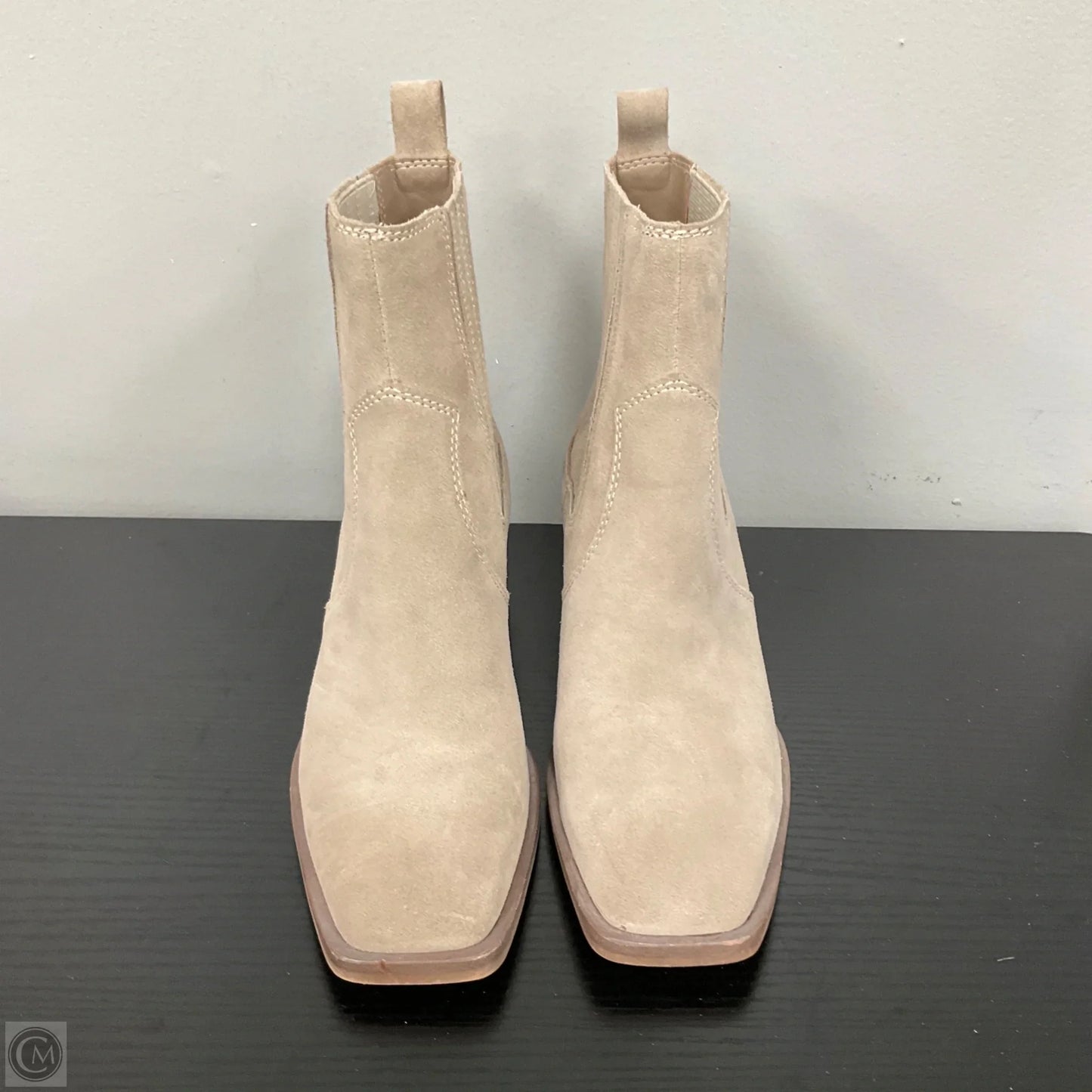 Boots Ankle Heels By Dolce Vita In Tan, Size: 6.5