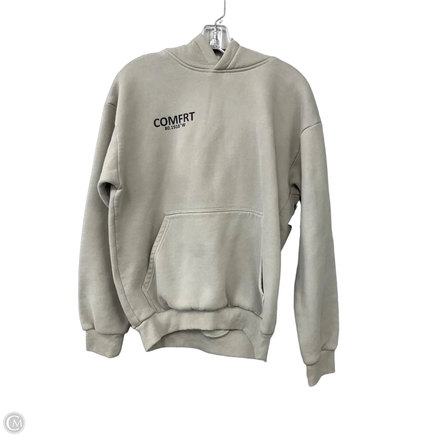 Sweatshirt Hoodie By Cma In Tan, Size: Xs