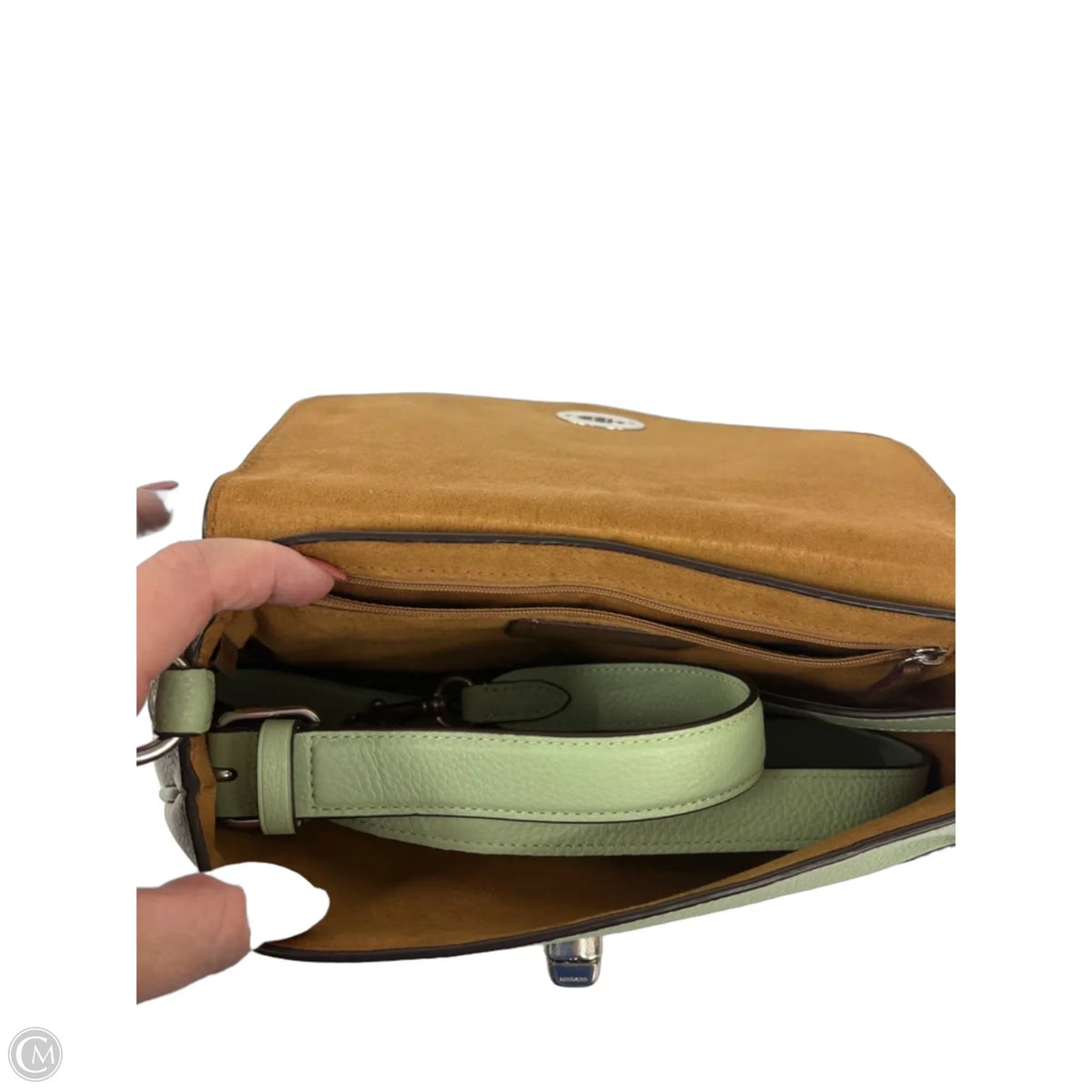 Handbag Designer By Coach, Size: Medium