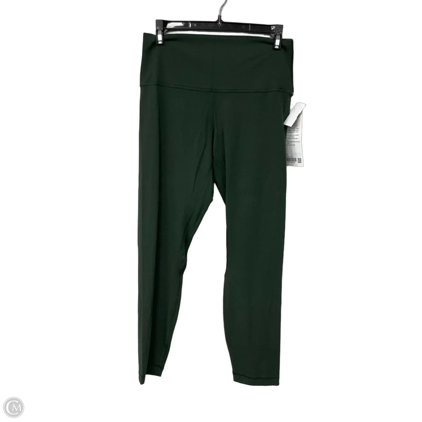 Athletic Leggings By Lululemon In Green, Size: 10