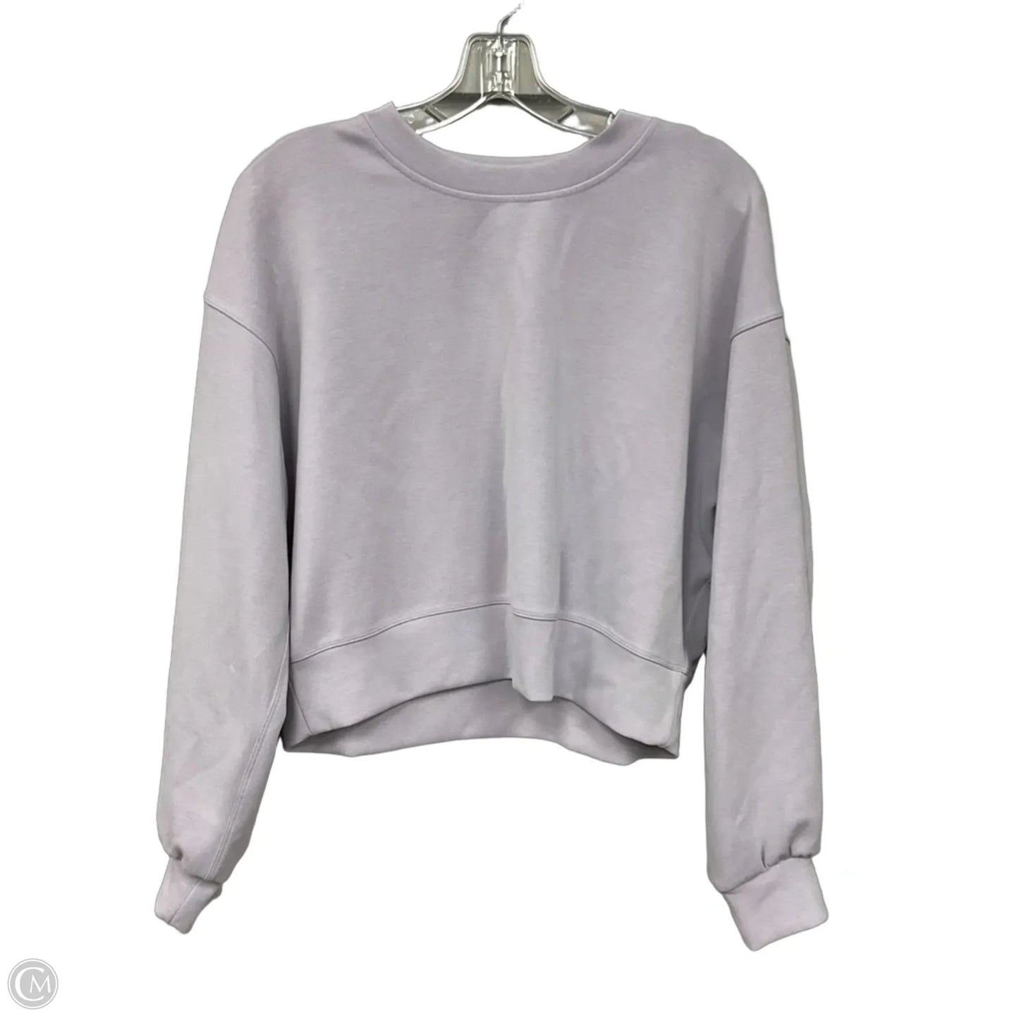 Sweatshirt Crewneck By Lululemon In Purple, Size: 6