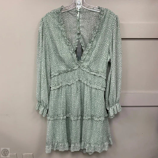 Dress Casual Short By Clothes Mentor In Green, Size: L